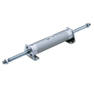 Xi lanh khí nén dạng tròn, tác động kép, hai cần piston CDG1WBA20-5Z - CG1W-Z Series